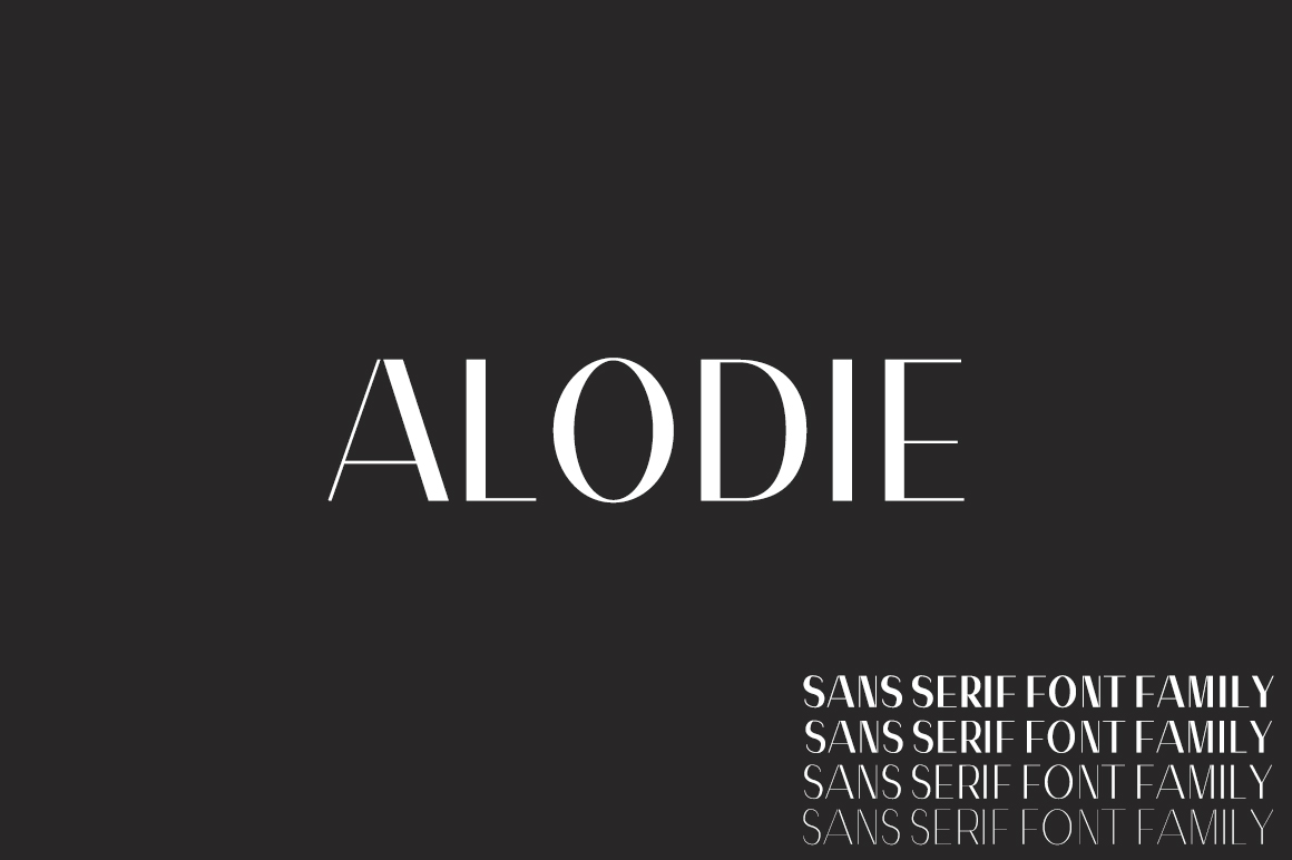 Alodie: A Display Font That Brings Personality to Branding and Editorial Work
