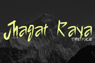 Jhagat Raya: A Bold, Elegant Typeface for Modern Design